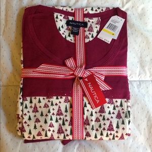 Nautica Two piece pajama set Sz Medium
